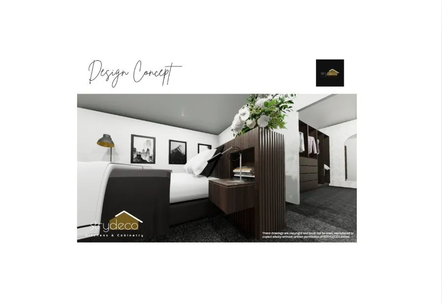 Walk-in wardrobe layout – Far North cabinetry concept