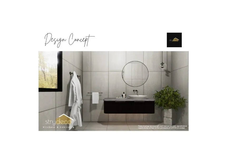 Custom bathroom vanity design – Northland cabinetry
